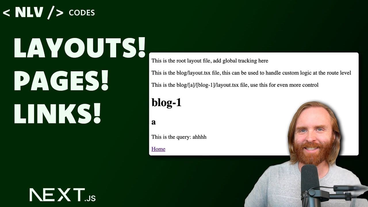Next.js Routing, Layouts, and Pages Demystified