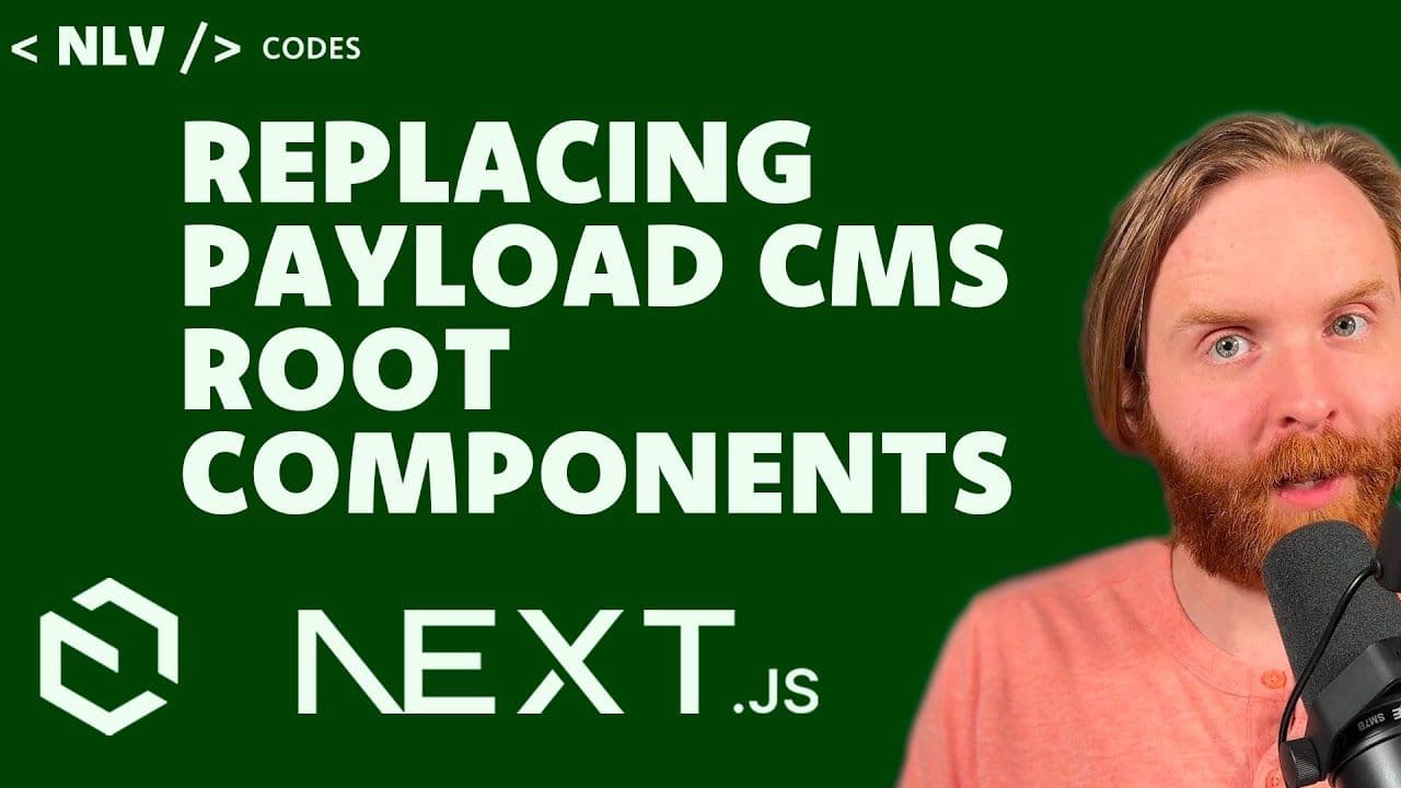Using Root Custom Components in Payload CMS (Step-by-Step)
