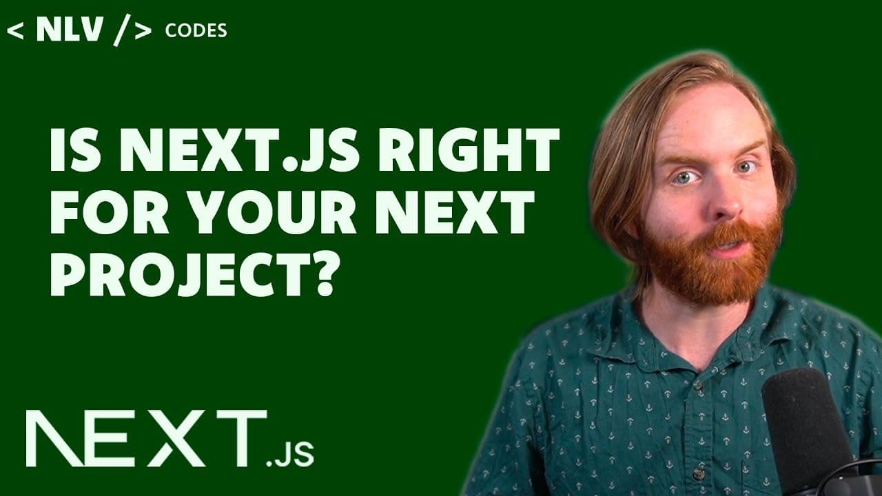 The Right Tool for the Job: When to Choose Next.js (and When You Shouldn't)